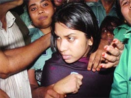 Oishee sent to jail after confessional statement