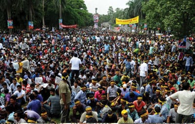 বিএনপির সমাবেশে ব্যাপক লোকসমাগমের প্রস্ততি