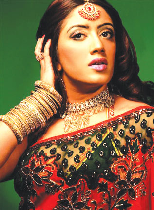 Shumaya amalgamates Bengali and Western cultures