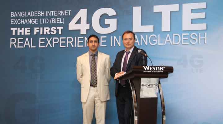 BIEL introduces 4G network in Bangladesh