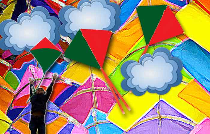 লাল-সবুজ ঘুড়ি