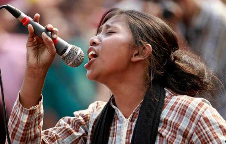 ছাত্র ইউনিয়নের সেক্রেটারি হলেন লাকী