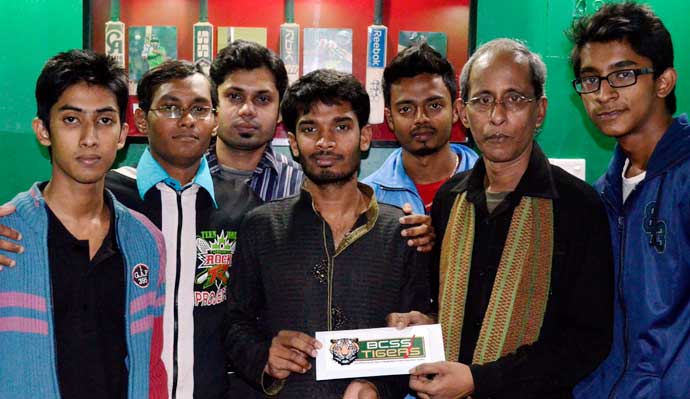 BCSS supports tiger Shoaib Ali in BD vs SL series