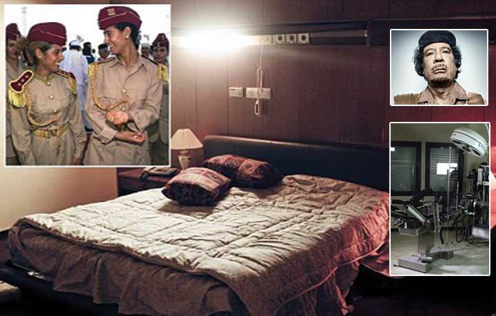 গাদ্দাফির গোপন রঙ্গ