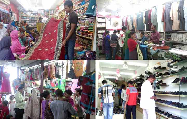 কিশোরগঞ্জে জমে উঠেছে ঈদ বাজার