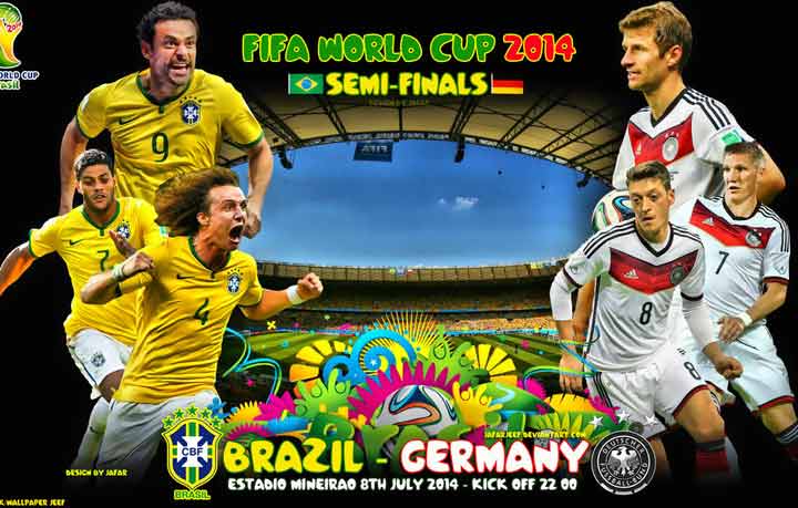 পরিসংখ্যানে ব্রাজিল-জার্মানি