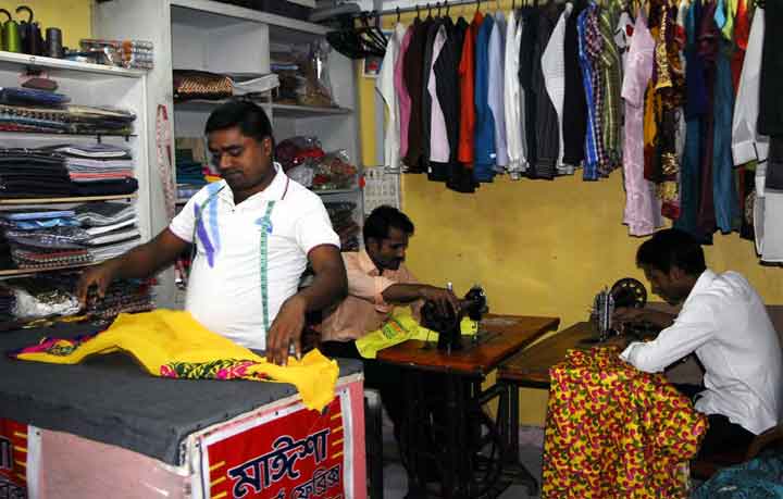 Tailoring houses spend sleepless nights