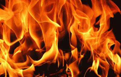 নরসিংদীর পাঁচদোনা বাজারে অগ্নিকাণ্ড