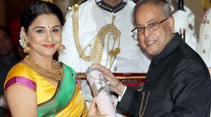 Vidya Balan, Kamal Haasan receive Padma awards