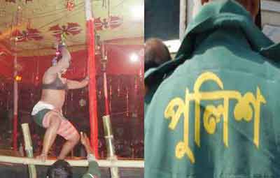 নগ্ন নাচ আর জুয়া নিয়ে আছেন পুলিশ ইনচার্জ