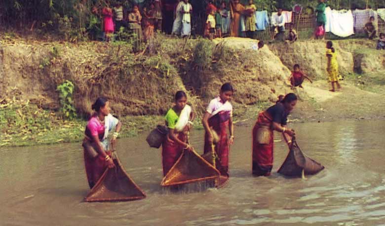 বিপন্ন হাজংদের হাহাকার