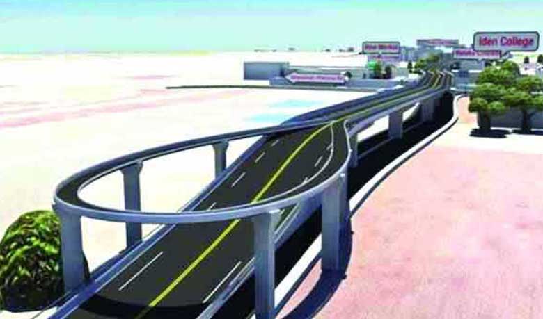 Work of Dhaka Elevated Expressway starts