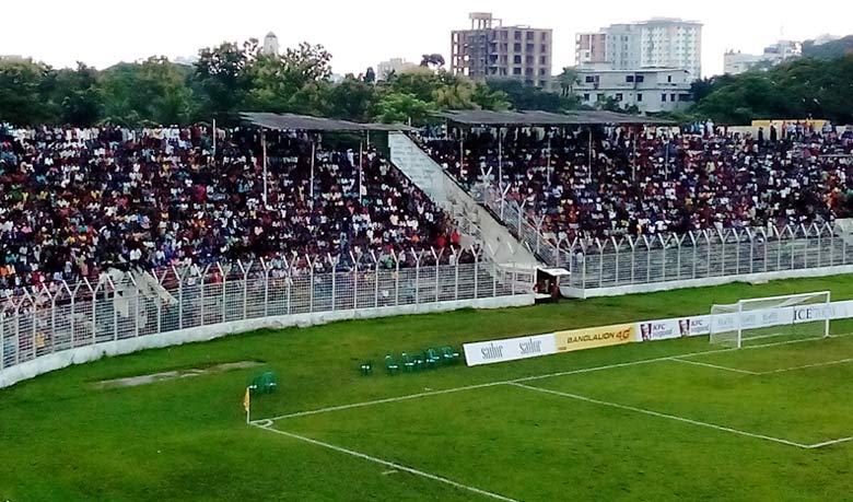 সিলেট জেলা স্টেডিয়াম যেন উত্তাল জনসমুদ্র!