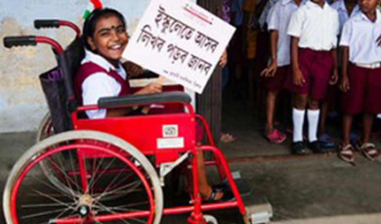 দেশে প্রতিবন্ধী ১৮৩৪৫৬ জন