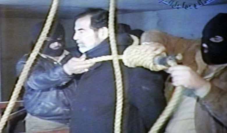 সাদ্দামের ফাঁসির দড়ির দাম ৫৫ কোটি টাকা!