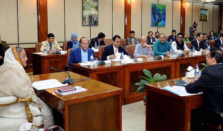 মেগা প্রকল্প দ্রুত বাস্তবায়নের তাগিদ প্রধানমন্ত্রীর