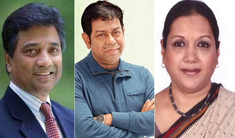 মনোনয়নপত্র জমা দিলেন আনিসুল-কবরী-নাদের