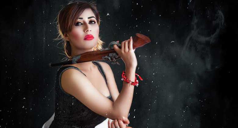 Model Naila Nayem website hacked for obscenity