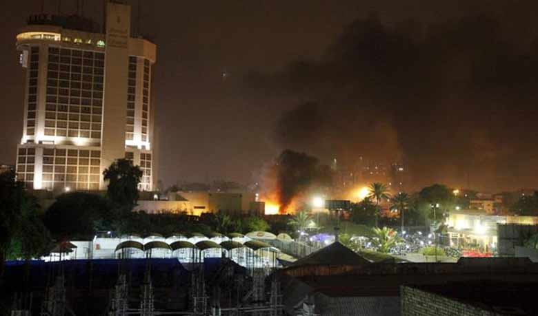 Car bombs kill 10 at top Baghdad hotels