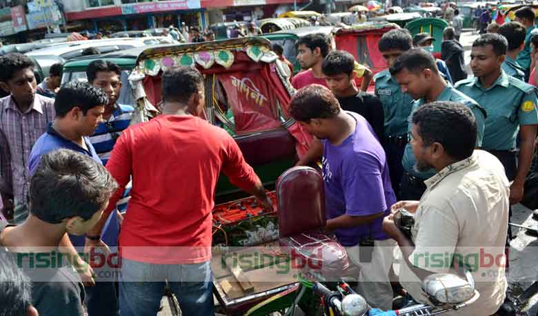 সিলেটে ব্যাটারিচালিত রিকশার বিরুদ্ধে যৌথ অভিযান