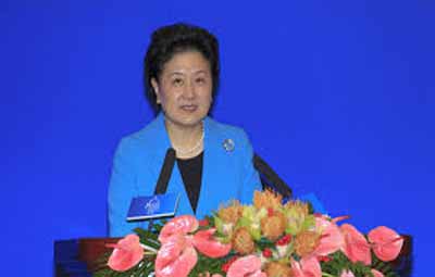 Liu Yandong now in Dhaka