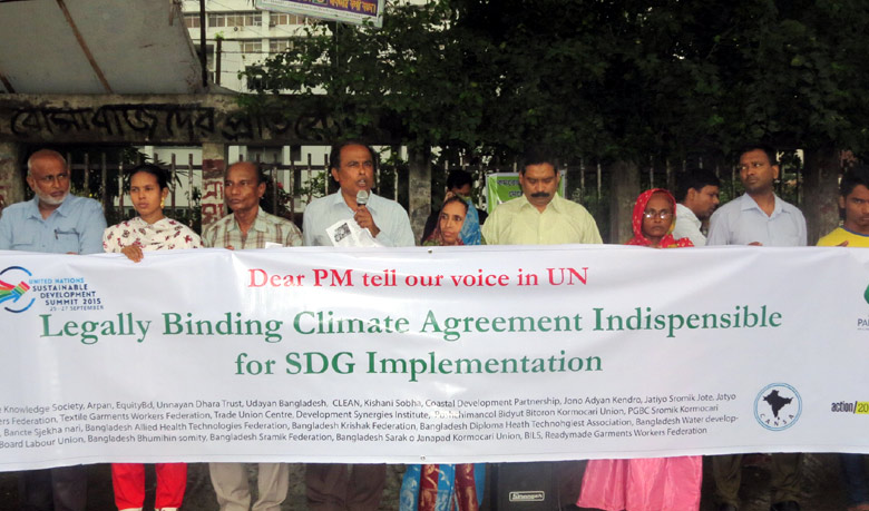 PM urged to demand climate treaty in UN Summit