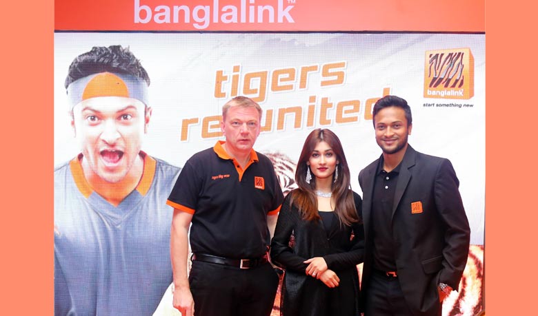 Shakib, Shishir Banglalink Brand Ambassadors