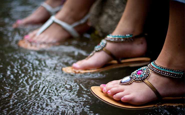 How to step out with happy feet in monsoon