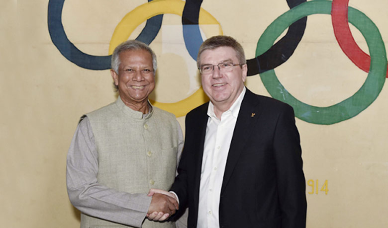 Yunus to carry Olympic Torch in Rio