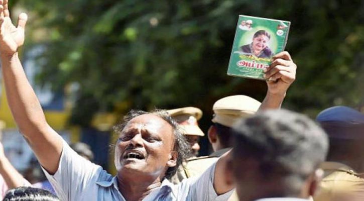 77 die in grief of Jayalalithaa`s demise