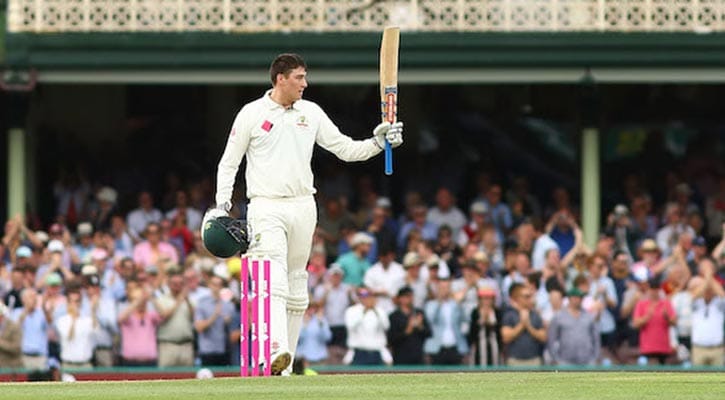 Matt Renshaw scores 184 in maiden Test ton
