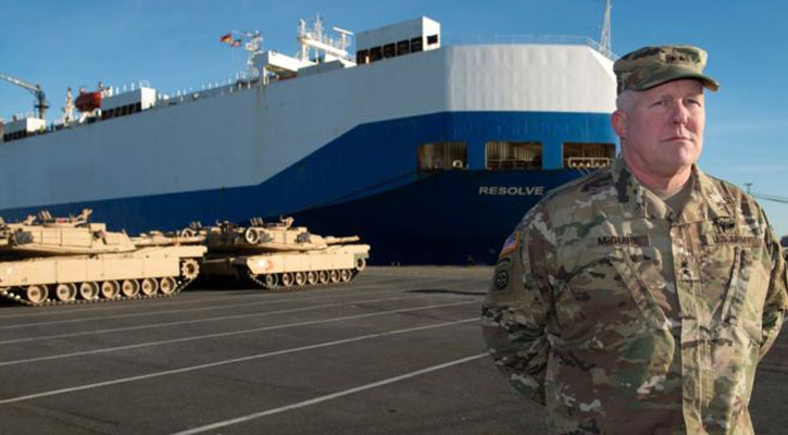 রাশিয়া আতঙ্ক : জার্মানিতে যুক্তরাষ্ট্রের যুদ্ধট্যাংক