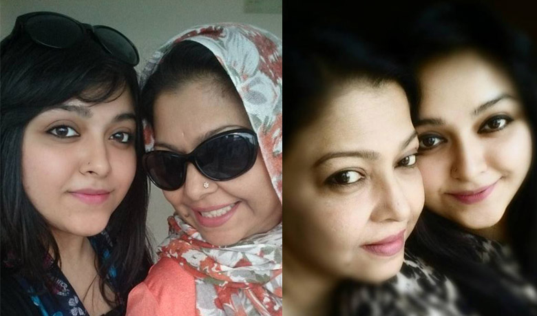 দিতির সঙ্গে মেয়ে লামিয়ার গান (ভিডিও)