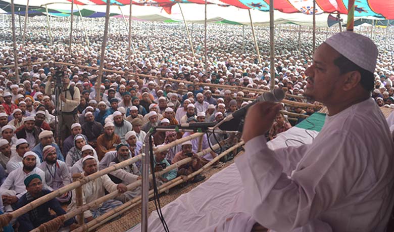 বয়ানের মধ্য দিয়ে চরমোনাইর বার্ষিক মাহফিল শুরু