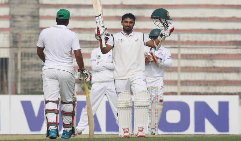 লিটন দাসের সেঞ্চুরি