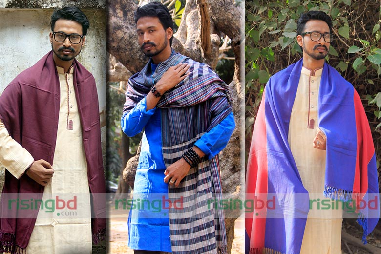 শীতে উষ্ণতায় শাল ও চাদর