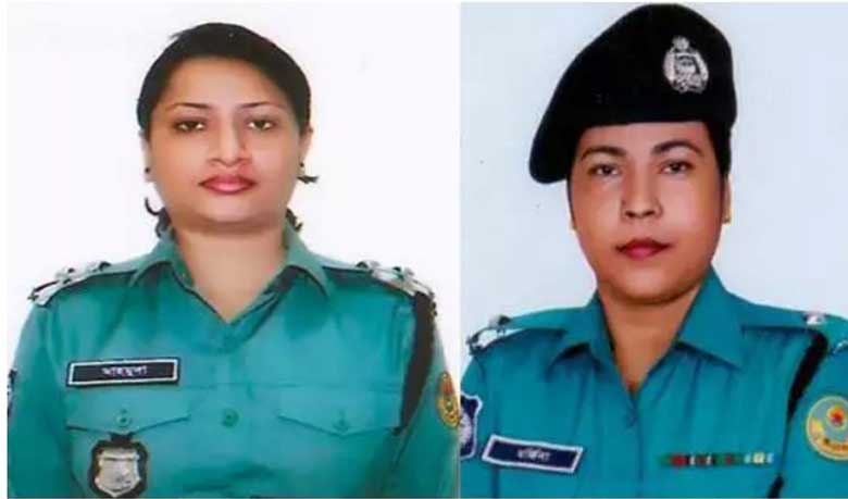 2 CMP female officials getting Women Police Award