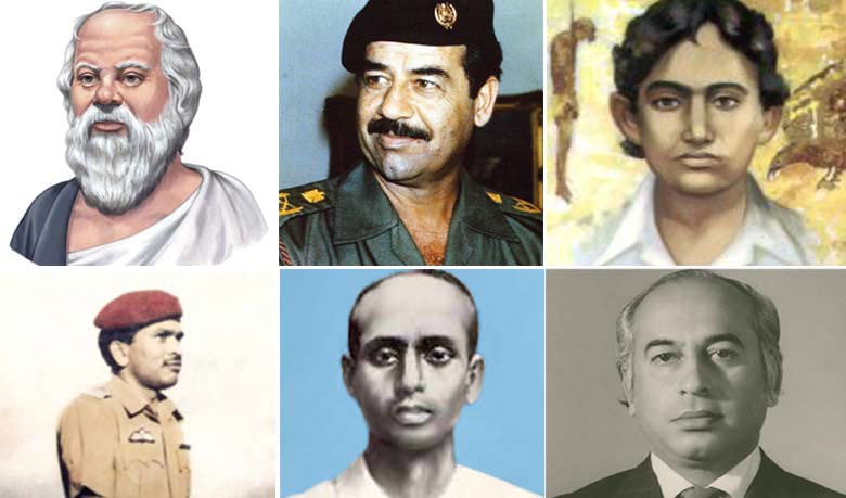 মৃত্যুর আগে তাদের শেষকথা