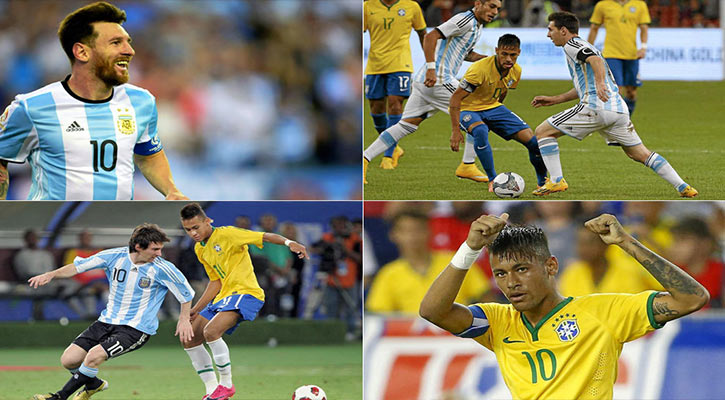 বন্ধু মেসি-নেইমার যখন শত্রু