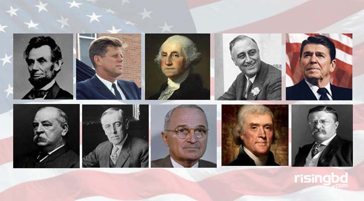 যুক্তরাষ্ট্রের সবচেয়ে প্রভাবশালী ১০ প্রেসিডেন্ট