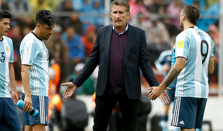 Argentina coach sacked