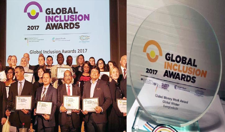 Bangladesh Bank wins Global Inclusion Award