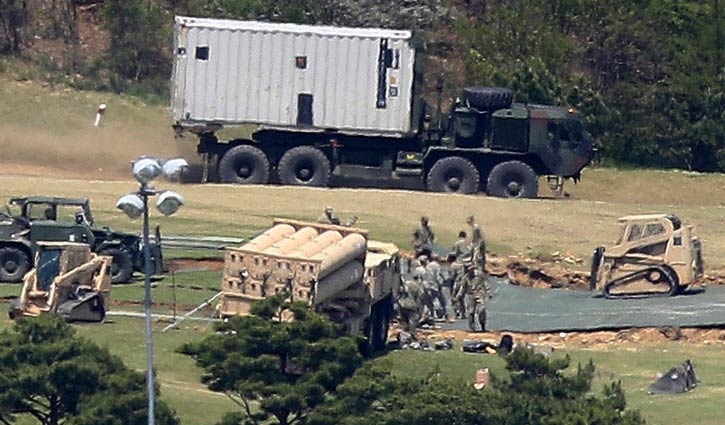 China demands removal of THAAD