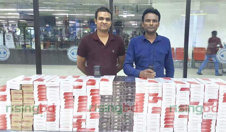 255 cartons of foreign cigarettes seized