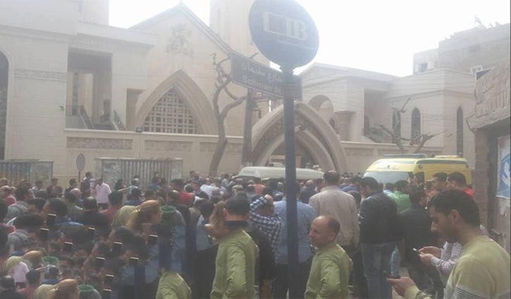 19 killed in Egypt church bombing