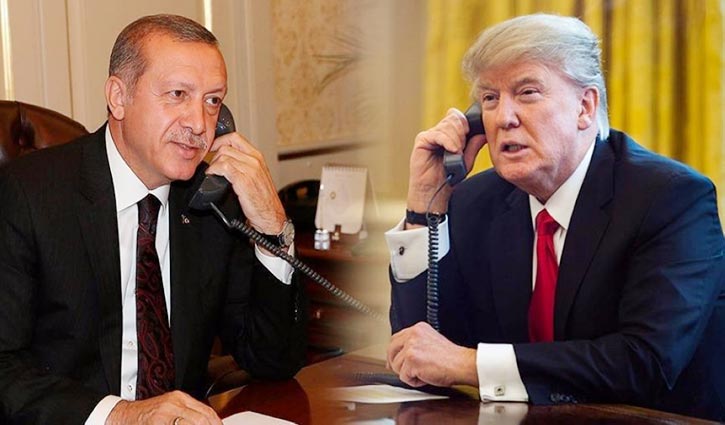 Donald Trump congratulates Erdogan on poll win