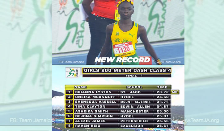 Jamaica finds Bolt's replacement in 12-year-old