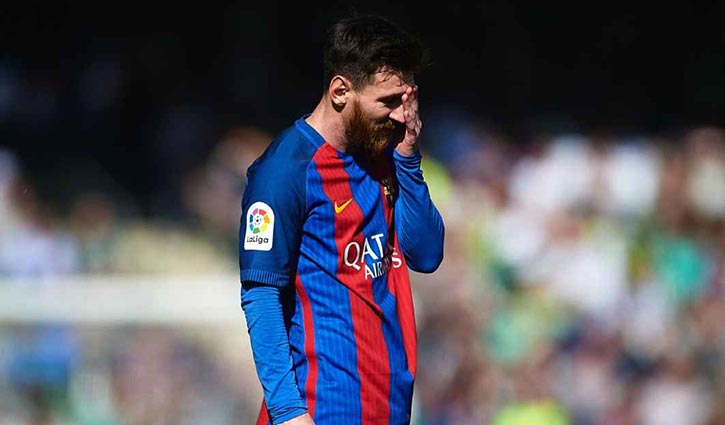 Messi banned for Barca too