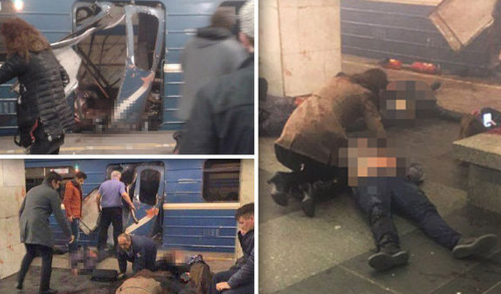 At least 10 killed in Russian metro explosion