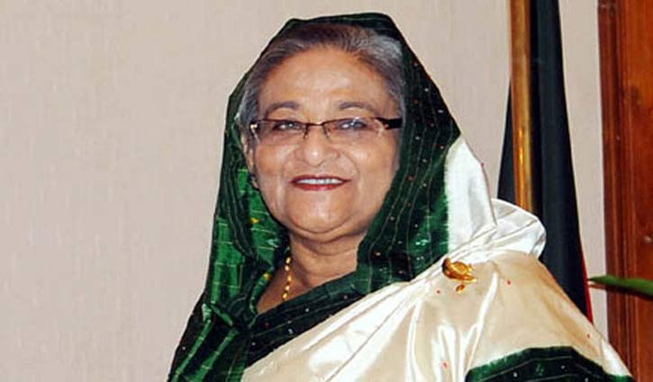 Sheikh Hasina returns home